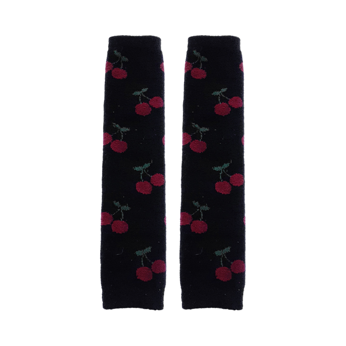 A-TTSC-BK-U Aone Unisex Thermal Tactel Soft Cherry Sleep Arm Warmers 2-Pack Black