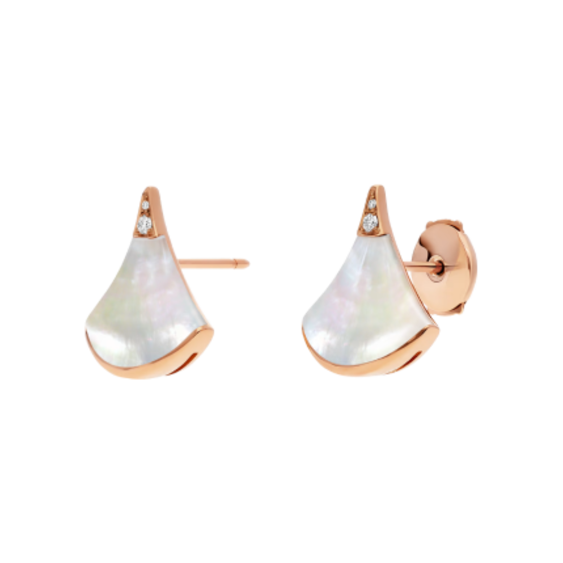 불가리 디바스 드림 이어링 로즈 골드 마더 오브 펄 다이아몬드(Bulgari Divas Dream Earrings Rose Gold Mother of Pearl Diamond) - 2