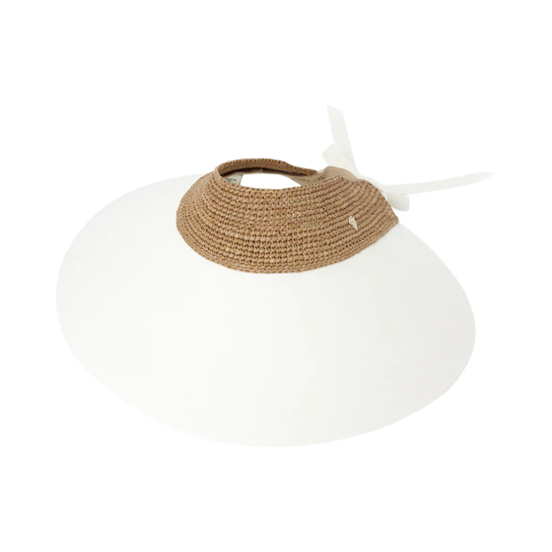 HAT50610 (W) Helen Kaminski Rosalie Nougat Off White