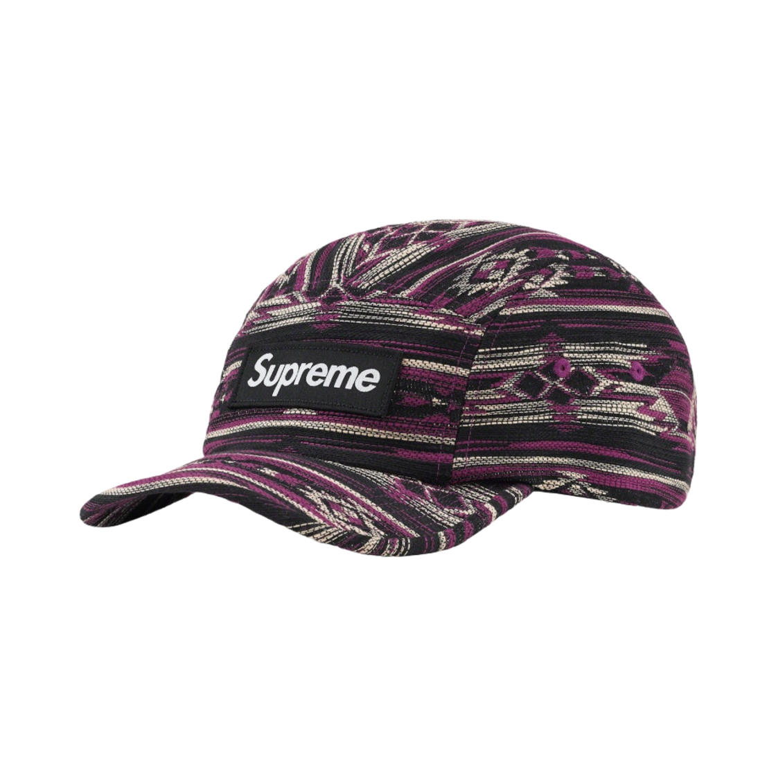 Supreme Velvet Pattern Camp Cap 