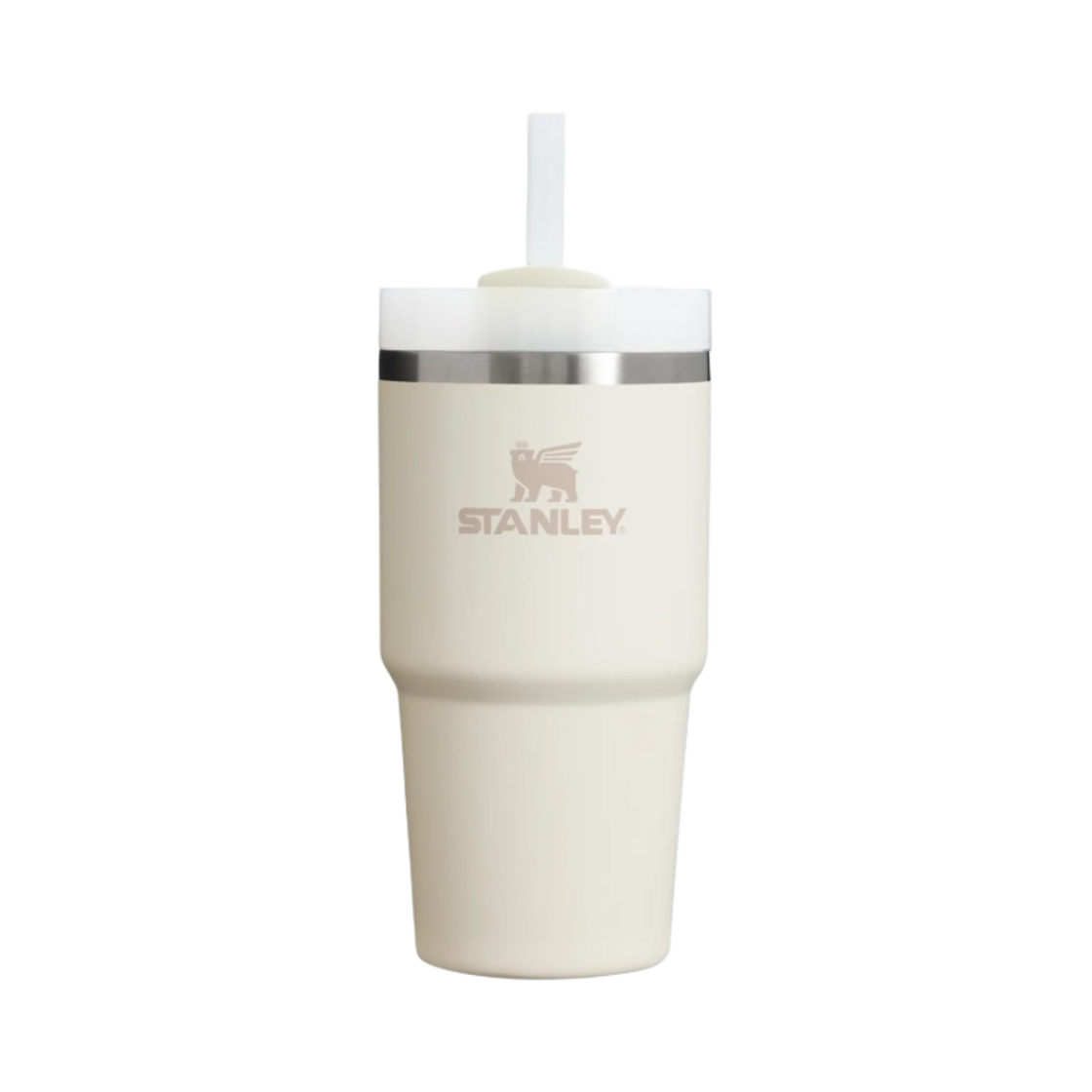 스탠리 퀜처 H2.0 플로우 스테이트 텀블러 591ml 크림 2.0(Stanley Quencher H2.0 FlowState Tumbler 591ml Cream 2.0)