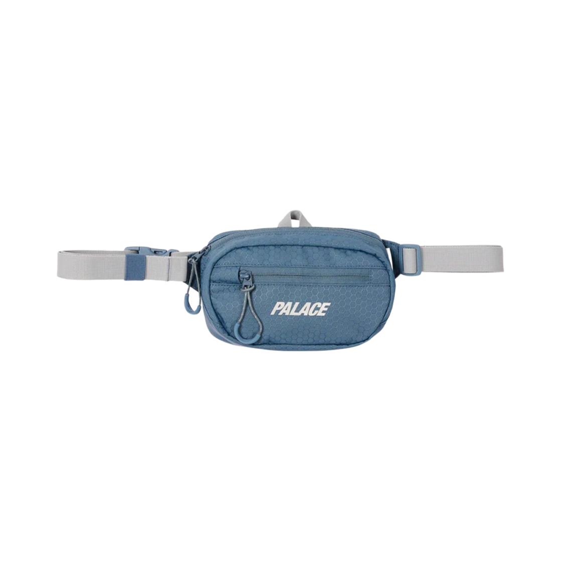 팔라스 코듀라 에코 헥스 립스탑 미니 웨이스트 백 슬레이트 그레이 - 23FW(Palace Cordura Eco Hex Ripstop Mini Waist Bag Slate Grey - 23FW) - 1