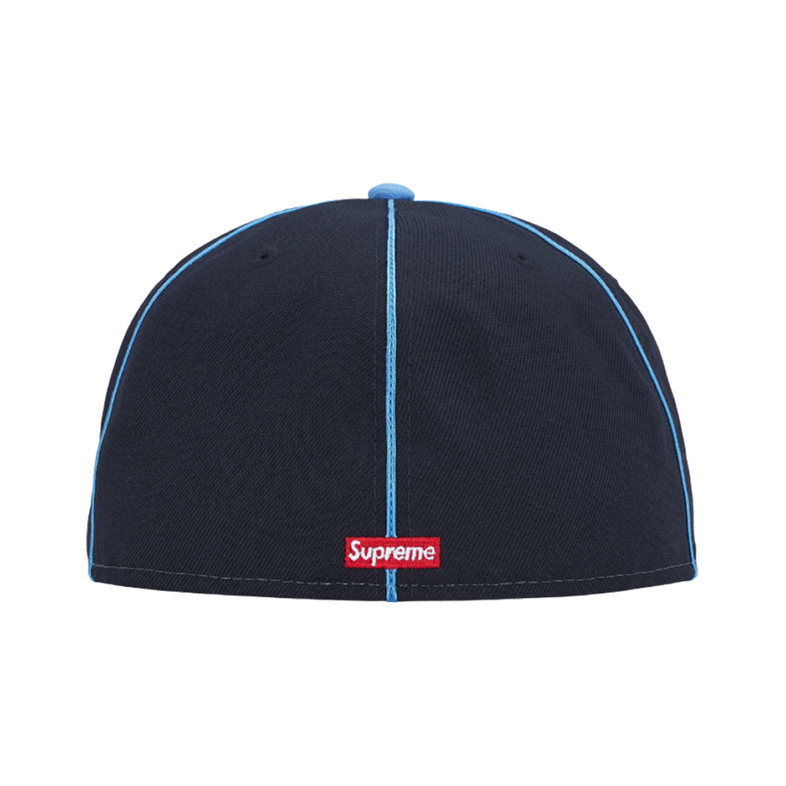 슈프림 파이핑 스크립트 로고 뉴에라 네이비 - 25SS(Supreme Piping Script Logo New Era Navy - 25SS) - 3