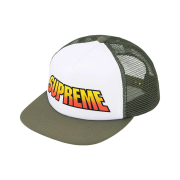 Supreme Gradient Mesh Back 5-Panel Olive - 24SS