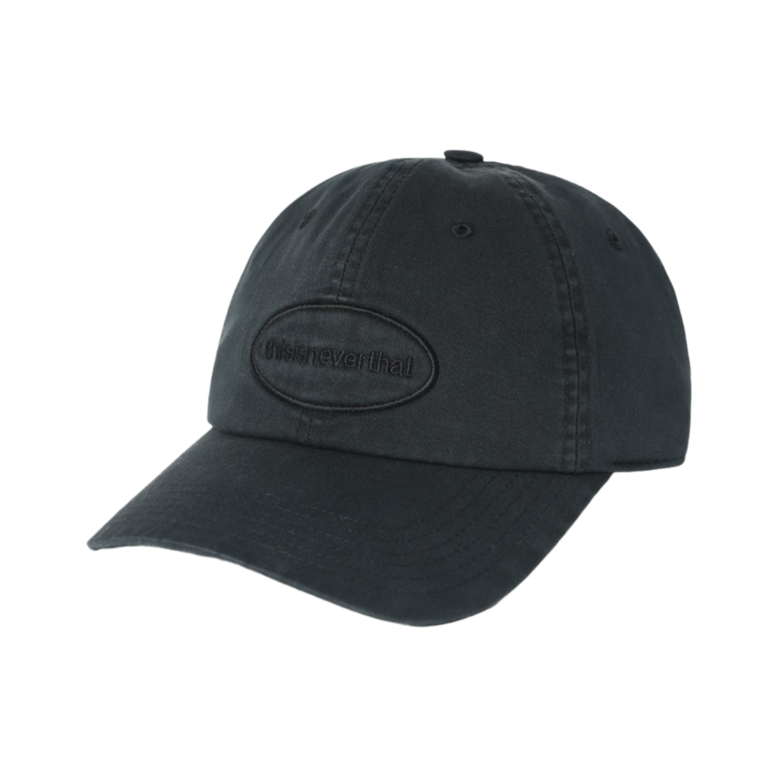 TN240WHWBC02BLK thisisneverthat Overdyed E/T-Logo Cap Black