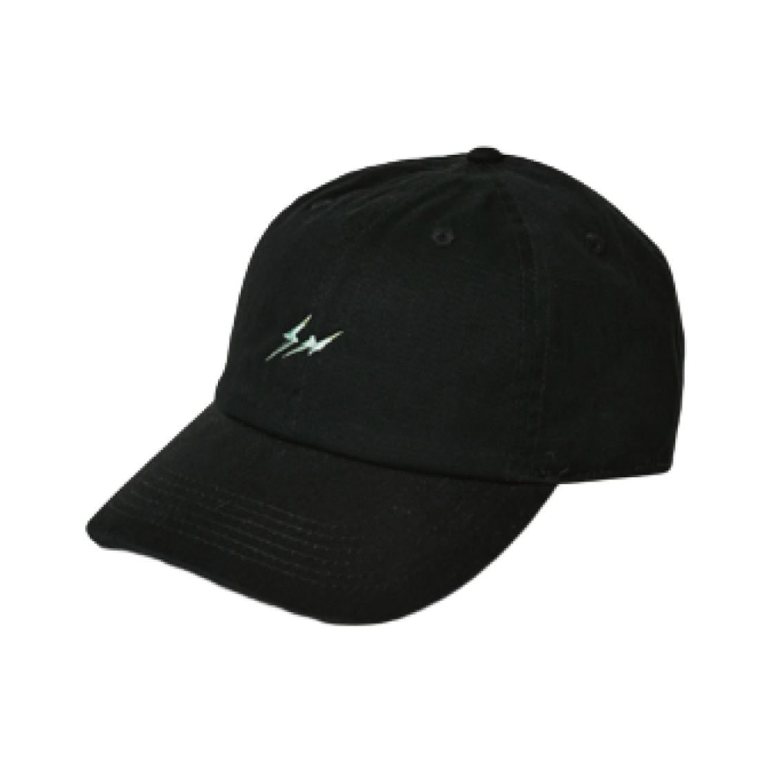 프라그먼트 x 포켓몬 INN 프로젝트 TBP 6 패널 캡 이상해씨 블랙(Fragment x Pokemon INN Thunderbolt Project TBP 6 Panel Cap Fushigidane Black)