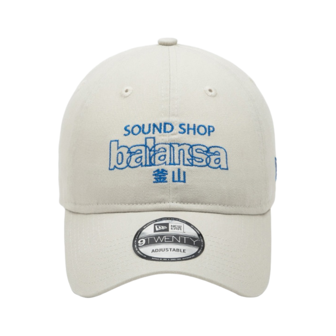 뉴에라 x 발란사 언스트럭처 볼캡 화이트(New Era x Balansa Unstructured Ball Cap White) - 1