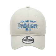 New Era x Balansa Unstructured Ball Cap White