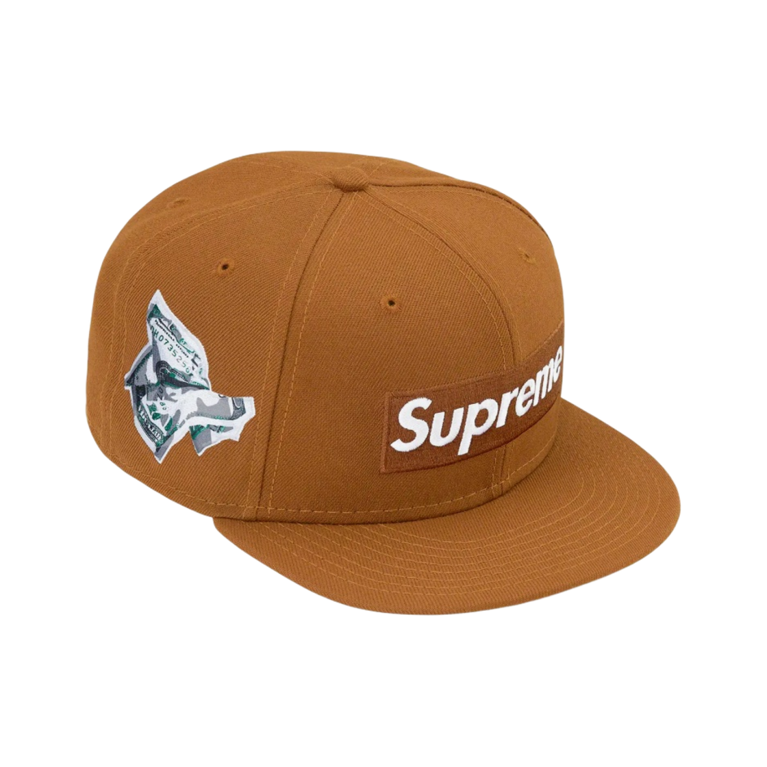 슈프림 머니 박스로고 뉴에라 브라운 - 22FW(Supreme Money Box Logo New Era Brown - 22FW) - 2