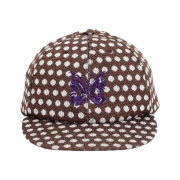 Needles Baseball Cap Polka Dot Brown