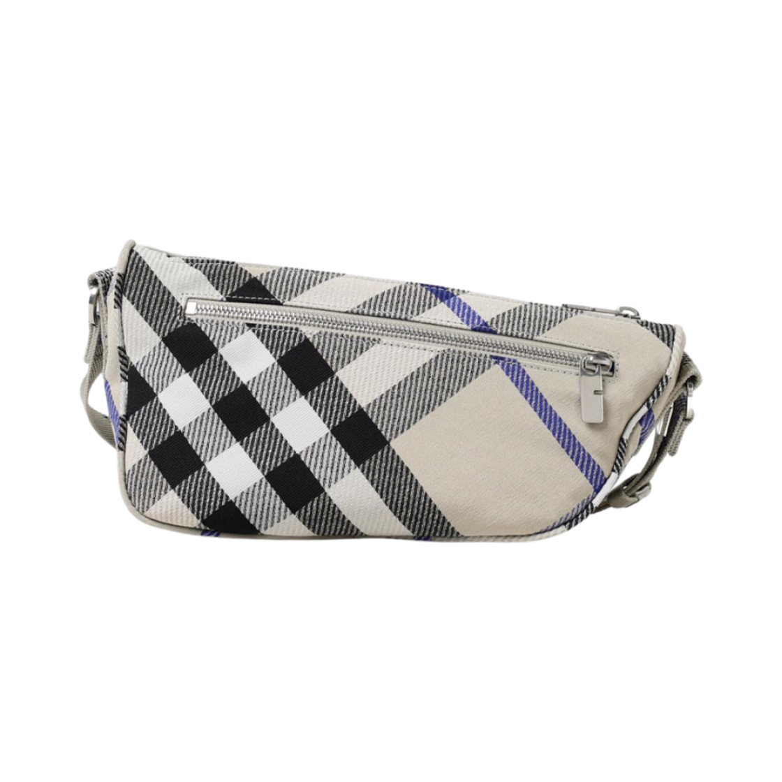 8089302 Burberry Shield Check Small Crossbody Bag Lichen