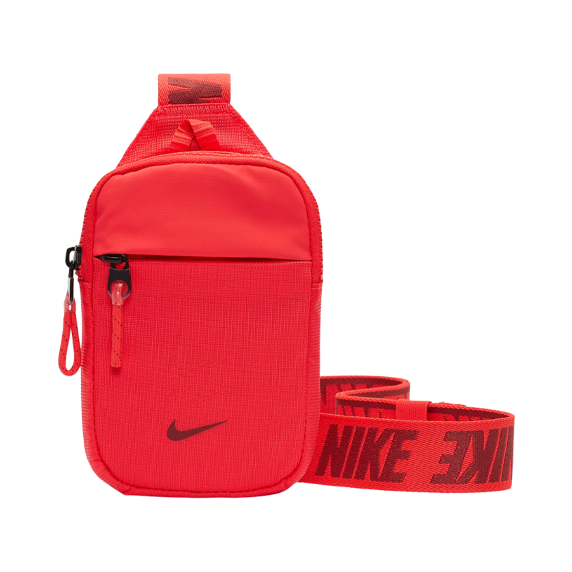 나이키 에센셜 스몰 힙 팩 레이저 크림슨 시더(Nike Essentials Small Hip Pack Laser Crimson Cedar)