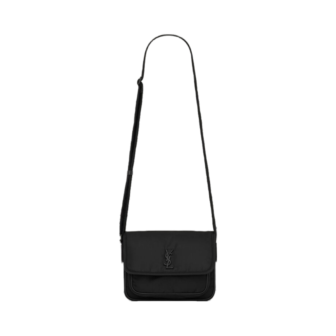 776611-FACKH-1000 Saint Laurent Niki Small Messenger In Econyl Black