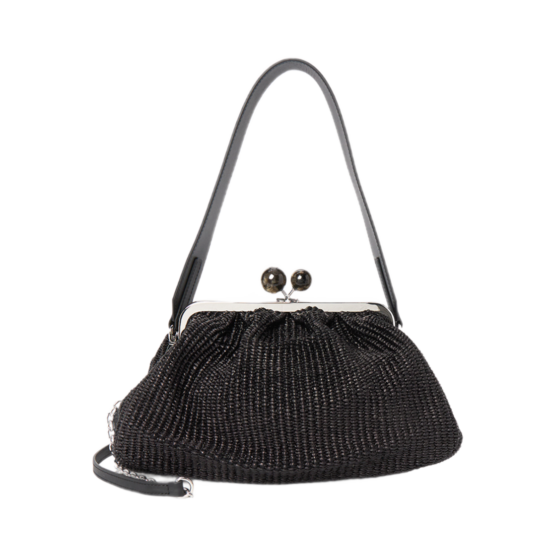 FORTUNA-012 Max Mara Fortuna Clutch Black