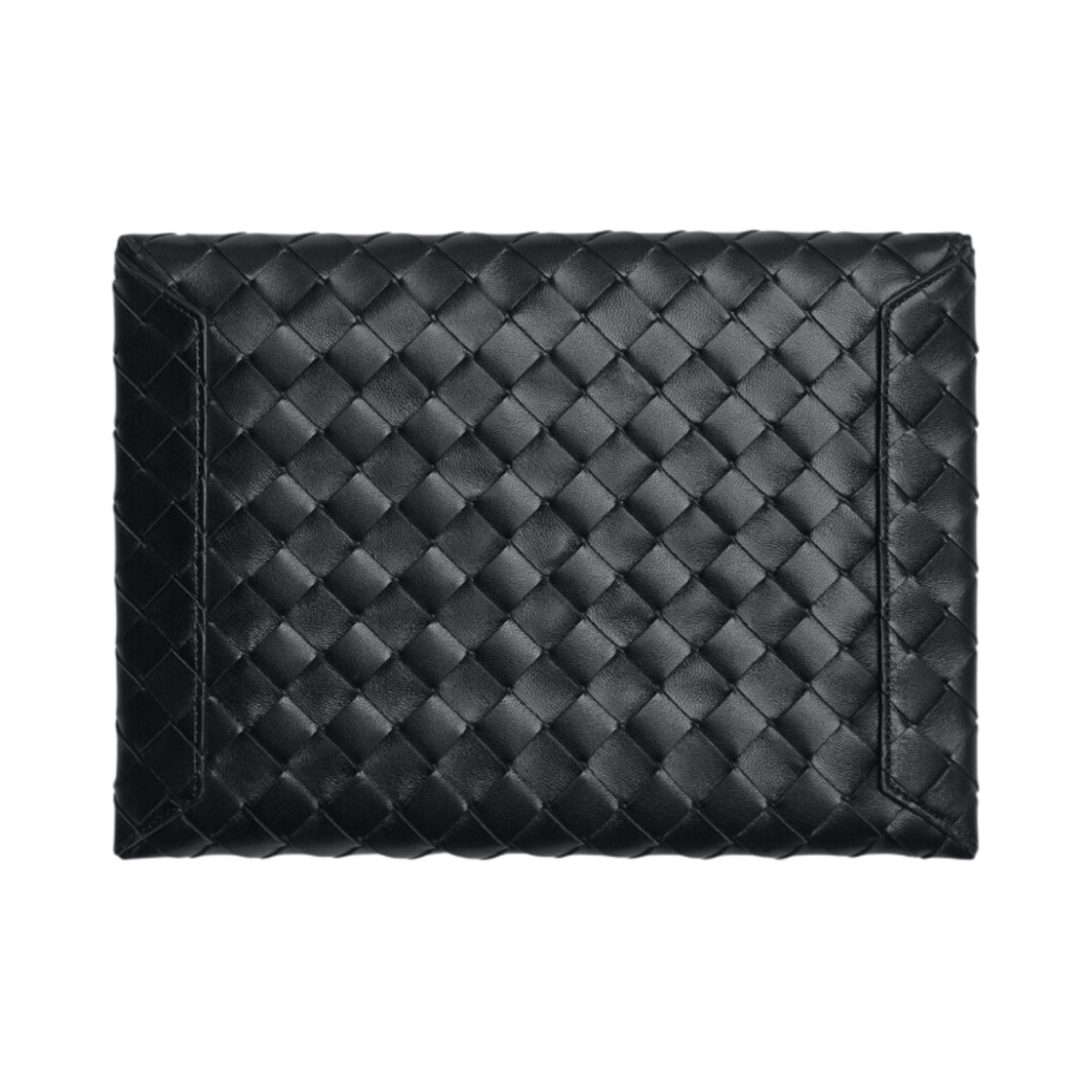 보테가 베네타 플랩 파우치 블랙(Bottega Veneta Flap Pouch Black) - 3
