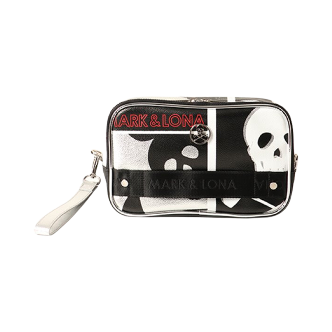 마크 앤 로나 크레이 메탈릭 파우치 블랙(Mark & Lona Cray Metallic Pouch Black)