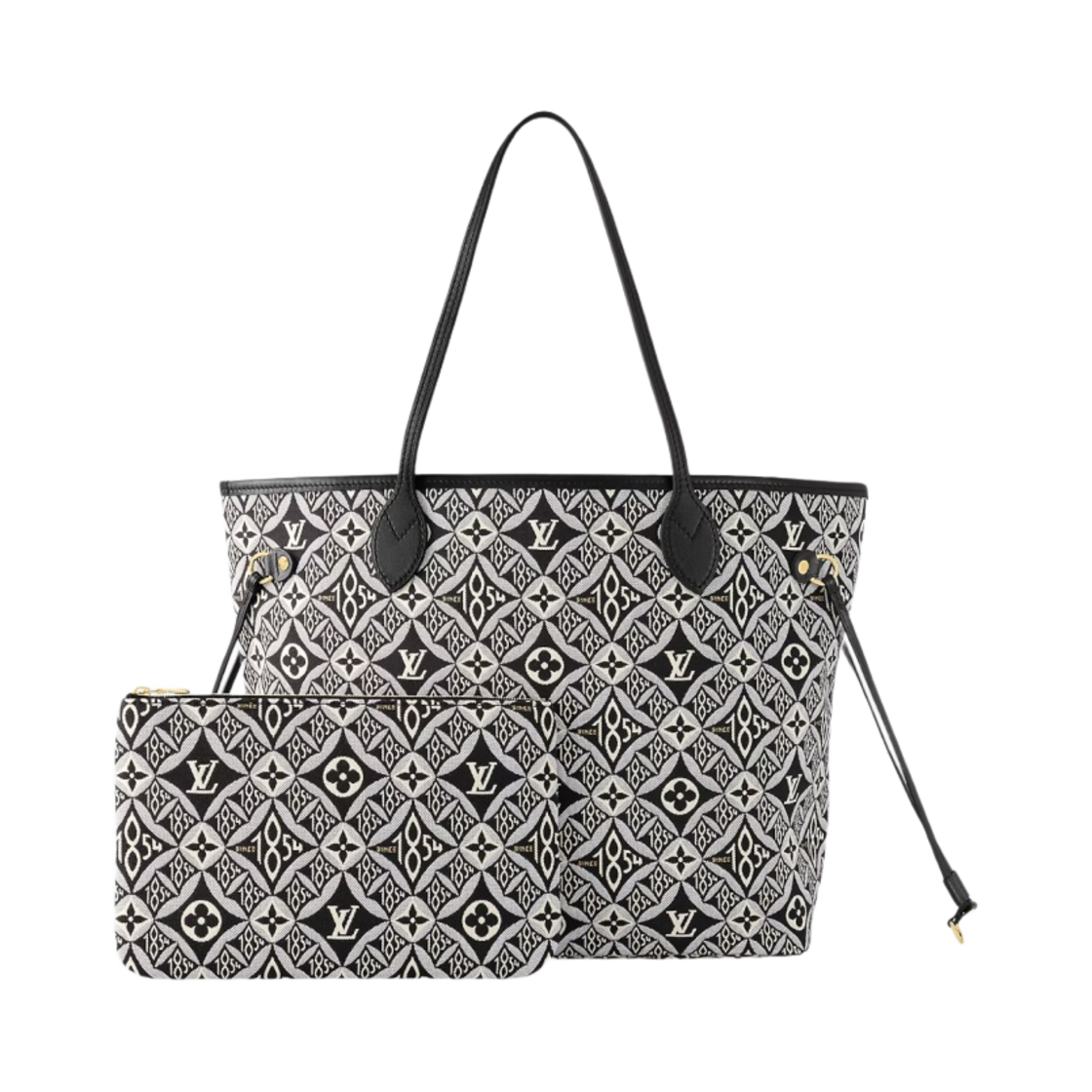 루이비통 네버풀 MM 신스 1854 모노그램 자카드 그레이(Louis Vuitton Neverfull MM Since 1854 Monogram Jacquard Grey) - 3