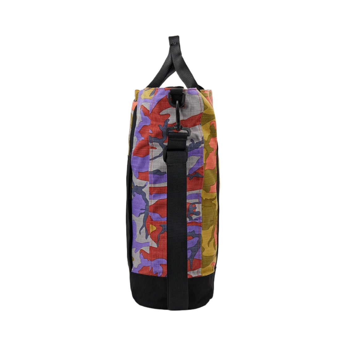 스톤 아일랜드 914E1 S.I. 헤리티지 카모 립스탑 나일론 와트로 토트백 브릭 - 22FW(Stone Island 914E1 S.I. Heritage Camo Ripstop Nylon Watro Tote Bag Brick - 22FW) - 2