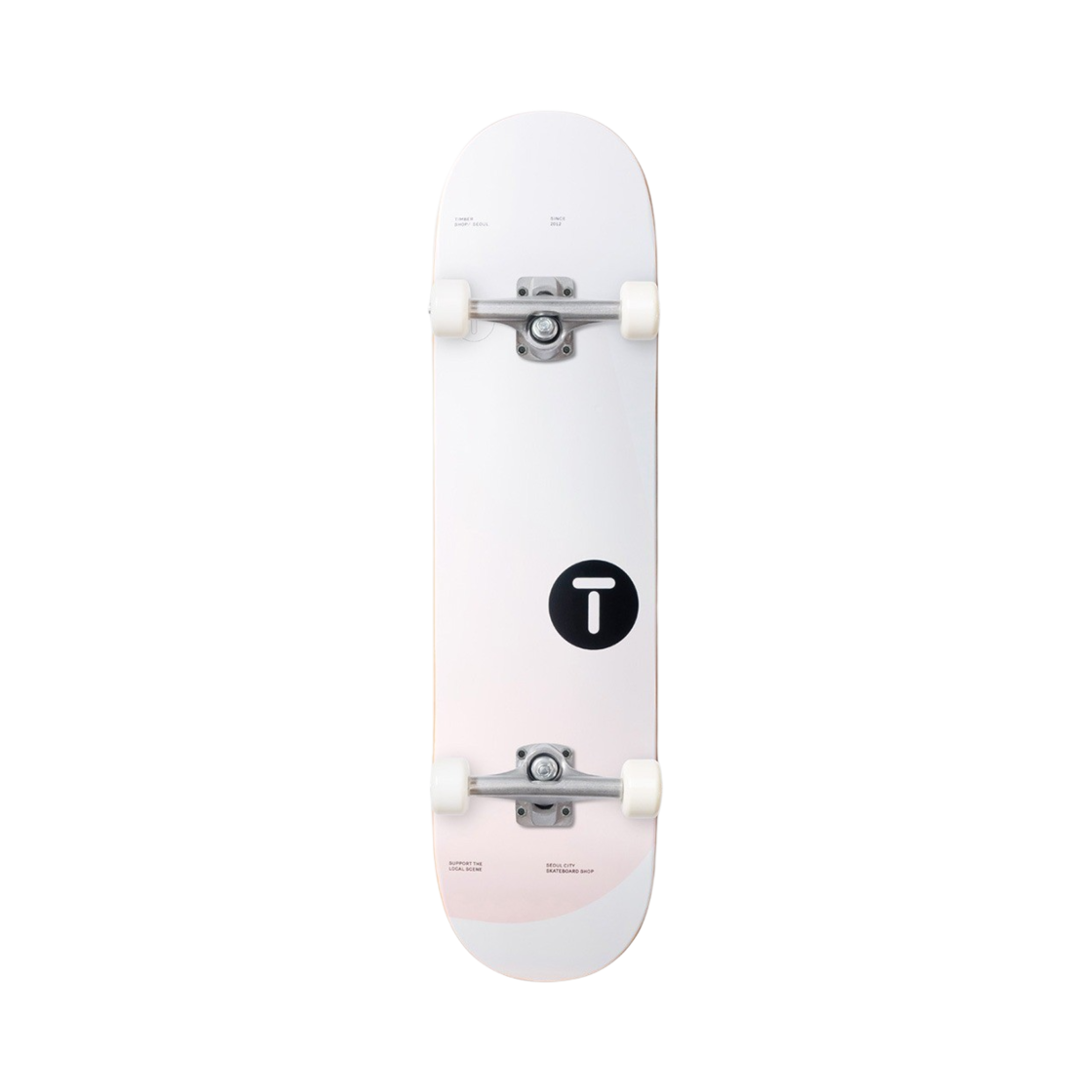 TBA1HCP004 Timber Skateboard Blend Orange Skateboard Complete 7.625 7.875
