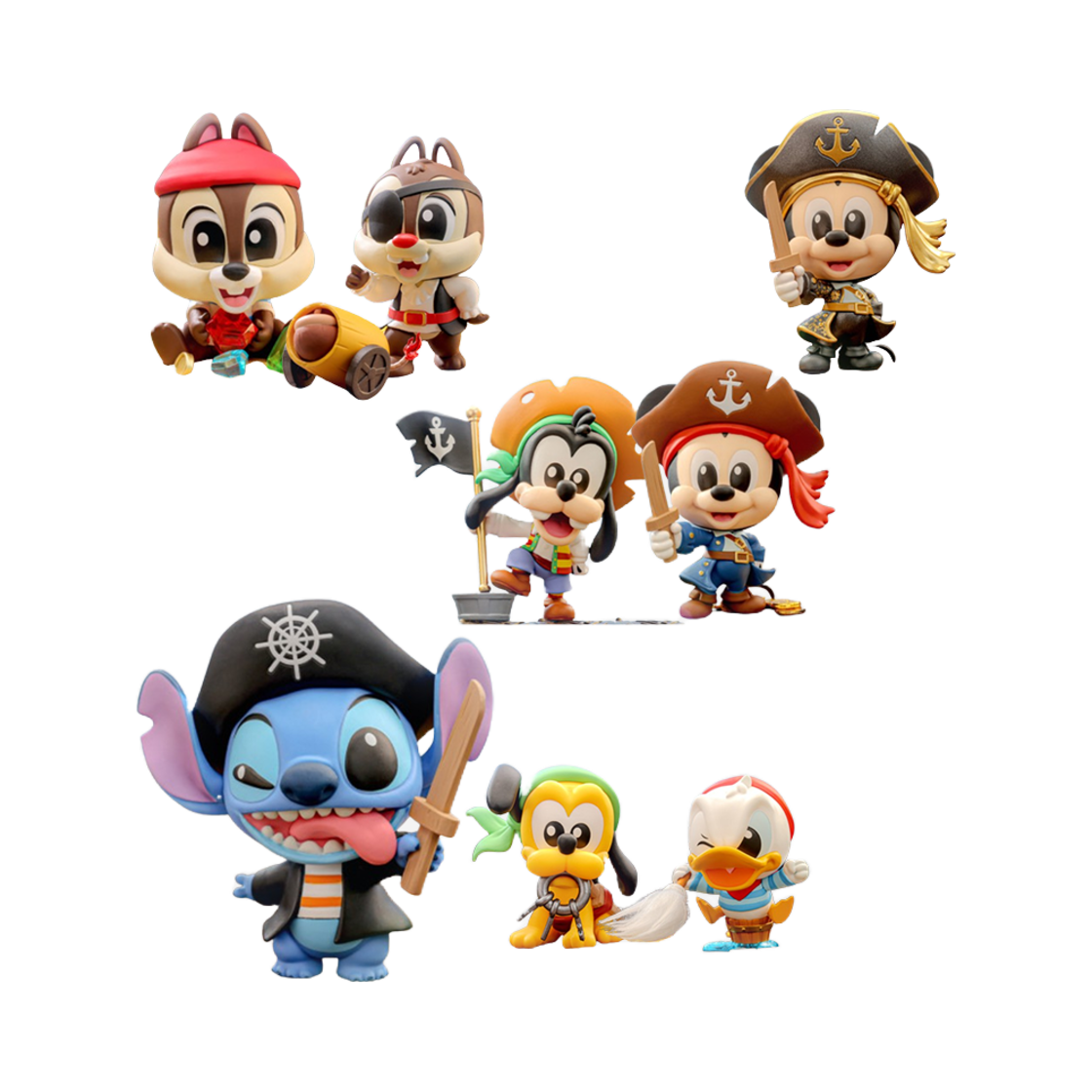 핫토이 디즈니 해적 코스비 컬렉션 8개 1세트(Hot Toy Disney Pirates Cosbi Collection 8PCS Set)