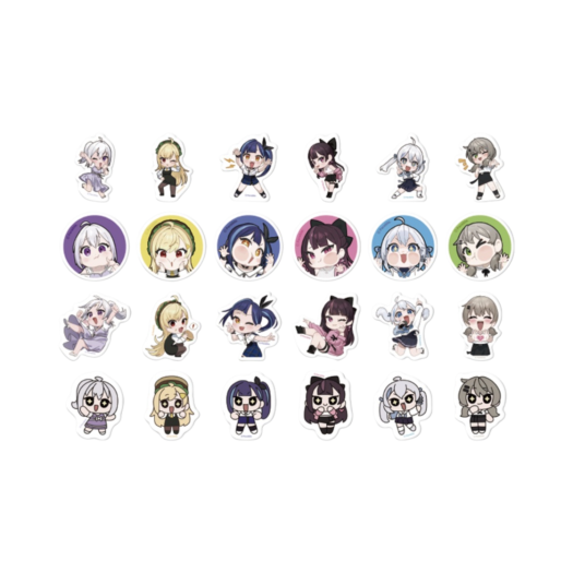 Woowakgood Isegye Festival Sticker Set