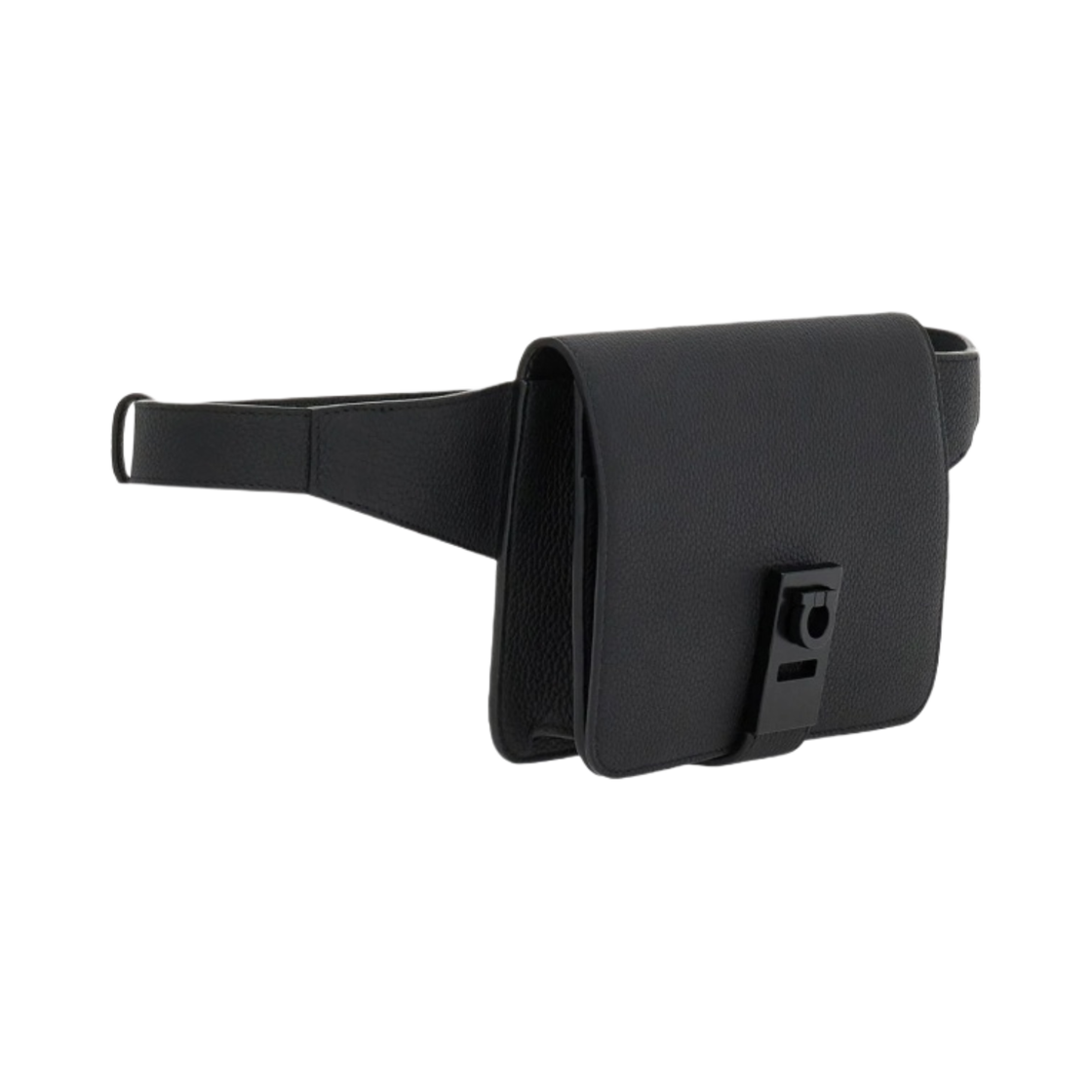 페라가모 간치니 버클 벨트백 블랙(Ferragamo Belt Bag with Gancini Buckle Black) - 2