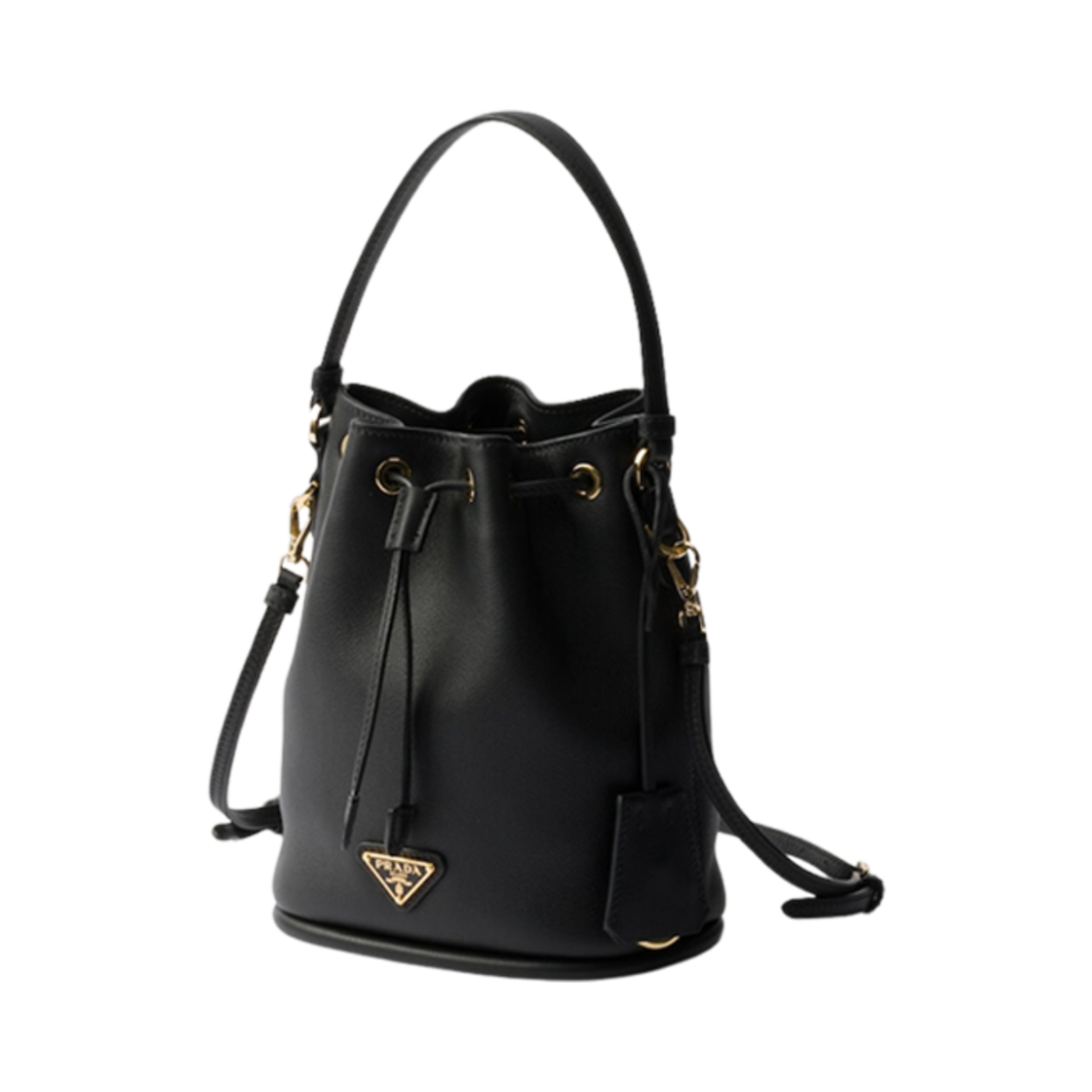 프라다 레더 미니백 블랙(Prada Leather Mini Bag Black) - 2