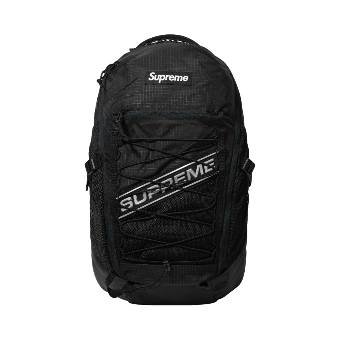 - Supreme Backpack Black - 23FW