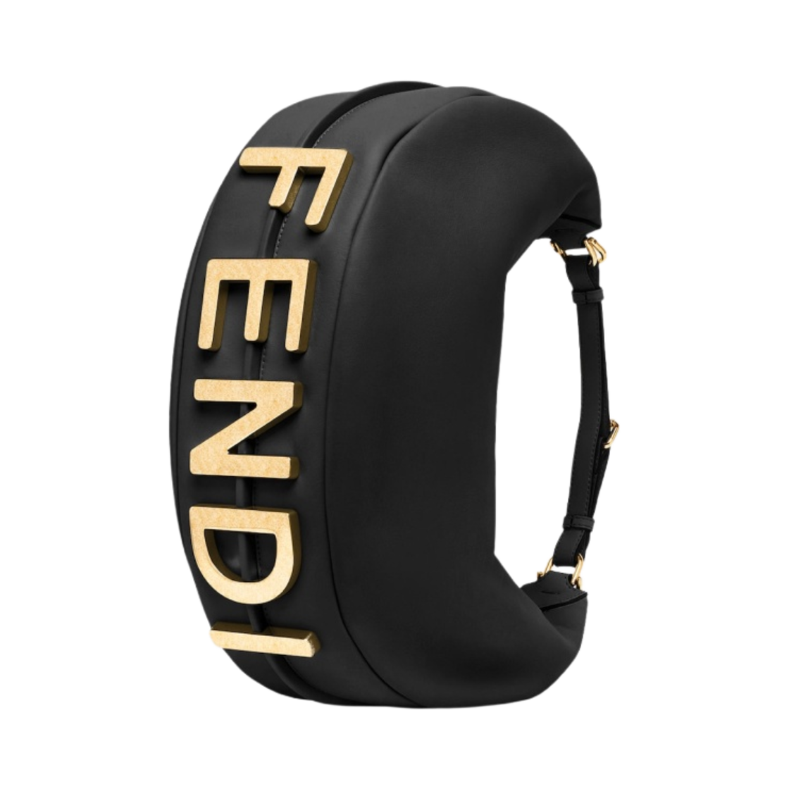 펜디 펜디그라피 미디움백 레더 블랙(Fendi Fendigraphy Medium Bag Leather Black) - 2