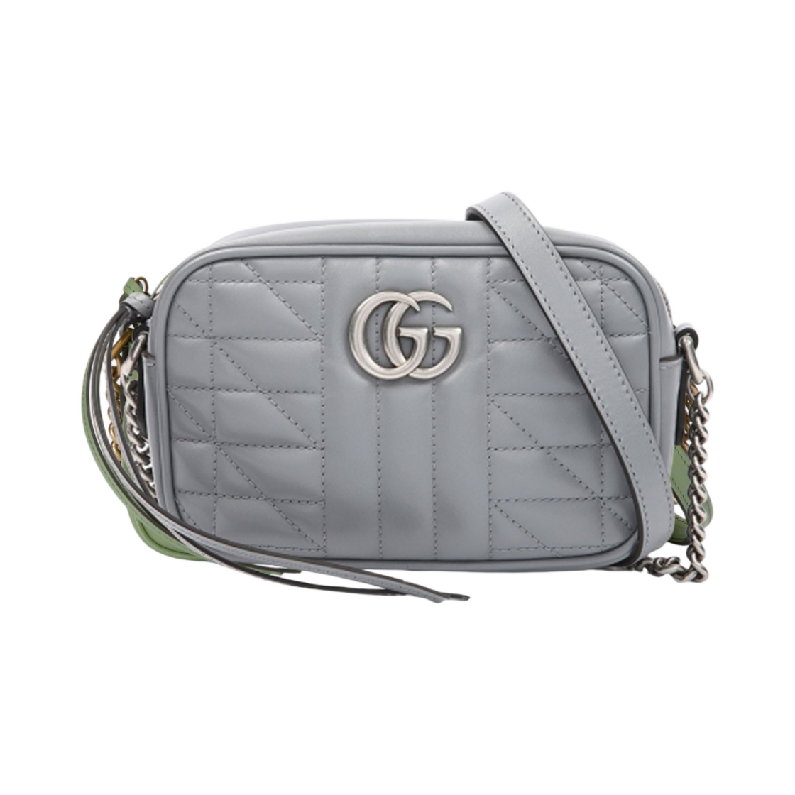 구찌 GG 마몽 스몰 숄더백 다크 그레이(Gucci GG Marmont Small Shoulder Bag Dark Grey) - 1