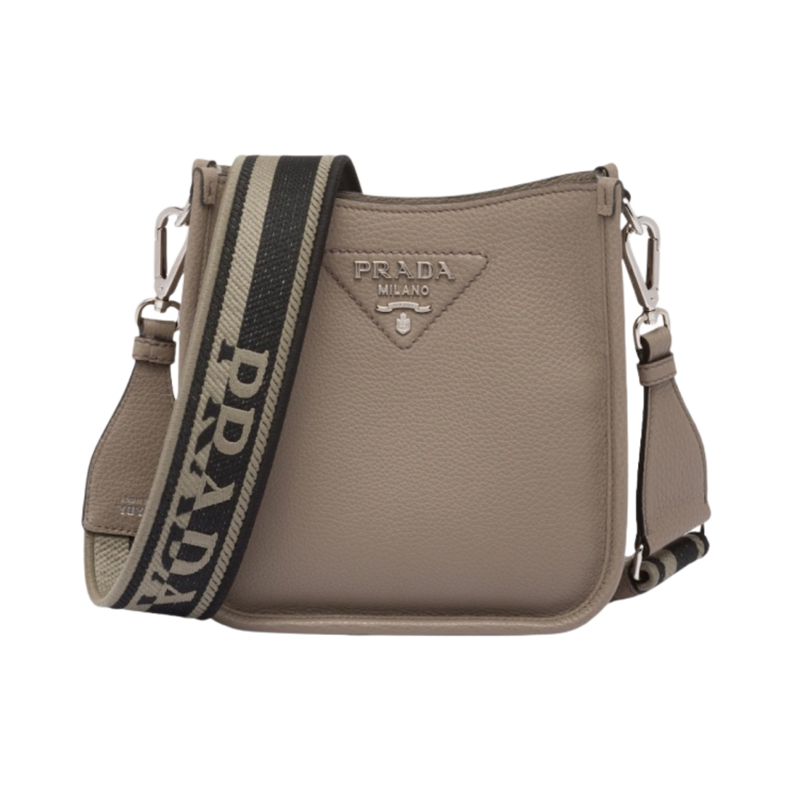 프라다 레더 미니 숄더백 클레이 그레이(Prada Leather Mini Shoulder Bag Clay Grey) - 1