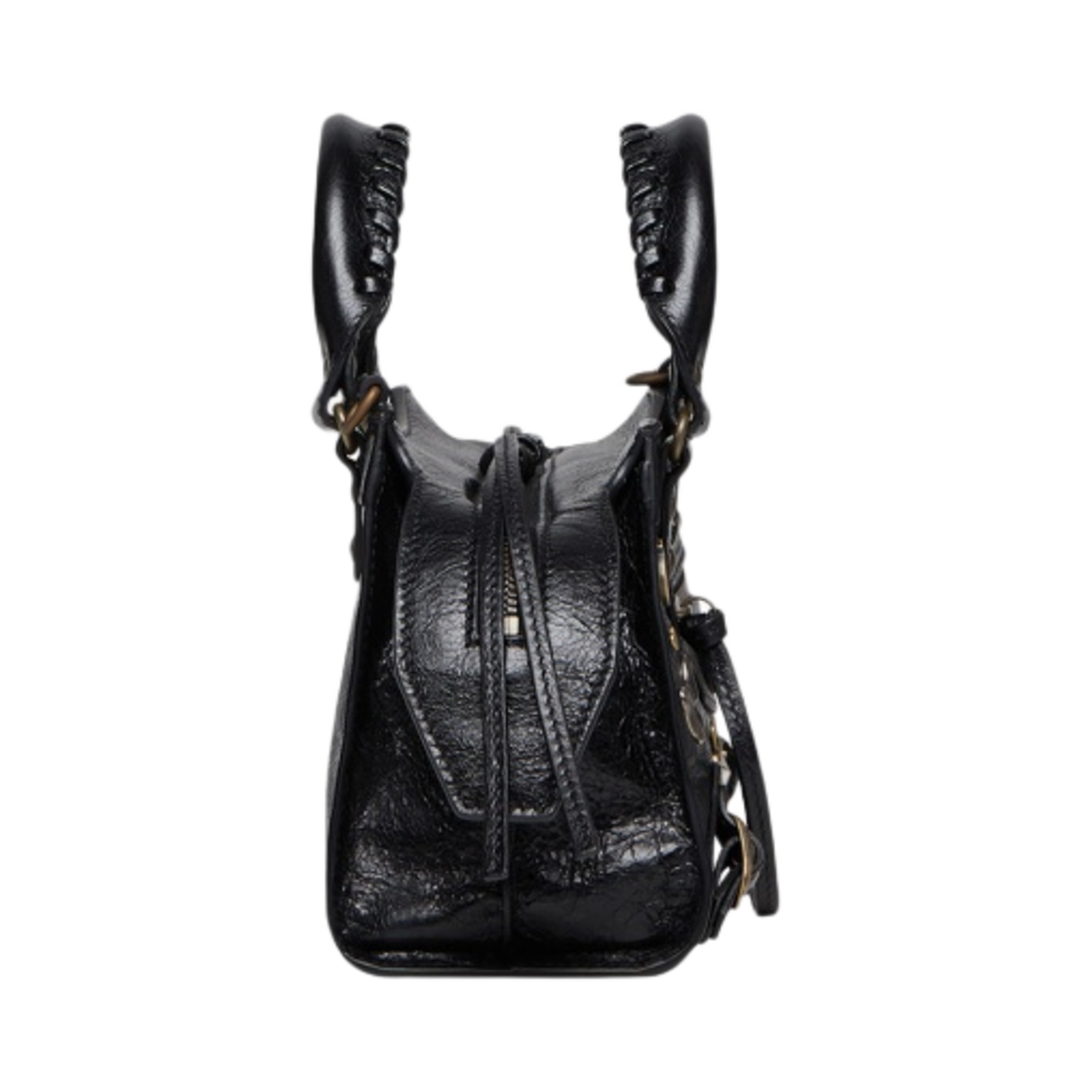 발렌시아가 핀 네오 클래식 미니 핸드백 블랙(Balenciaga Neo Classic Mini Handbag with Pins Black) - 2