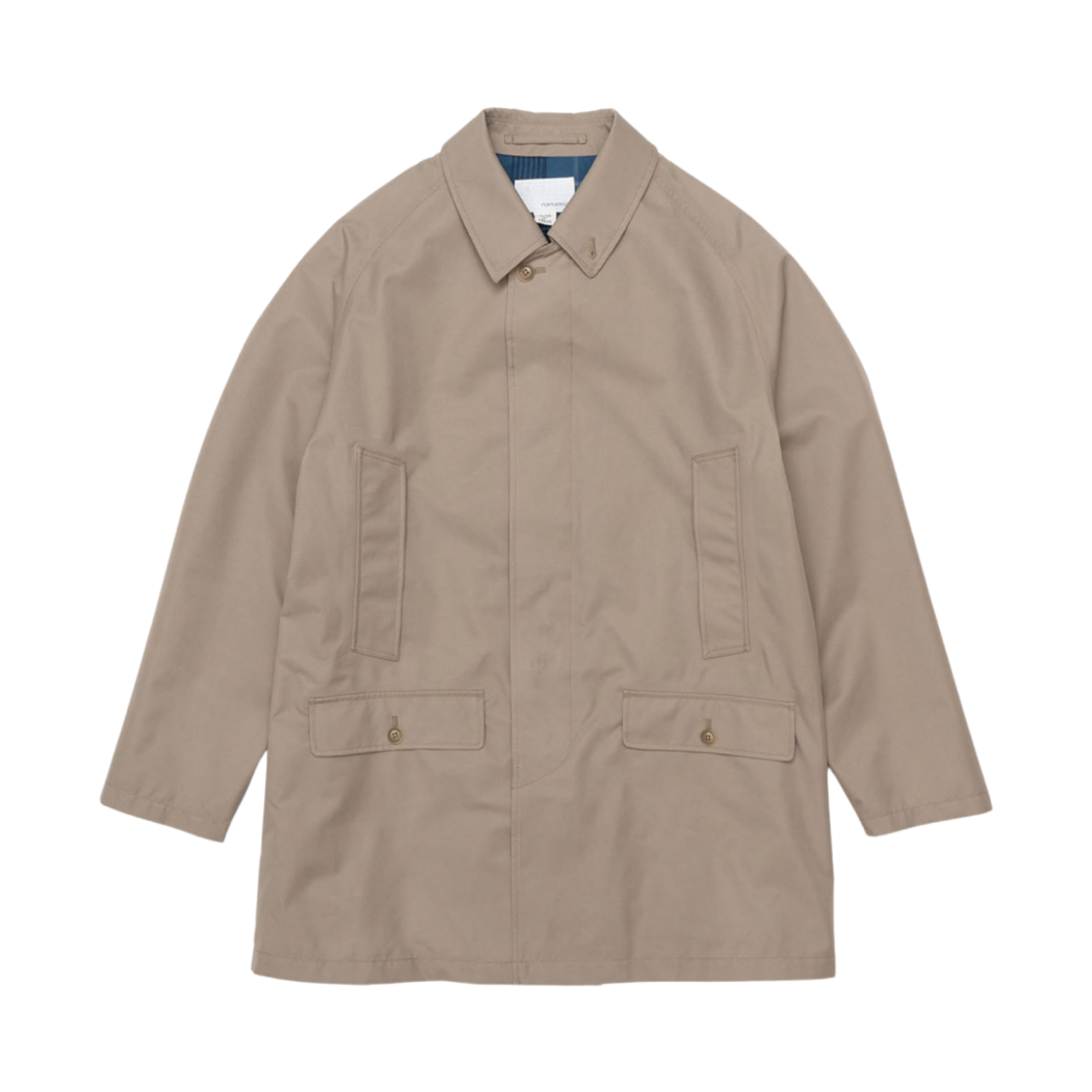 나나미카 2L 고어텍스 숏 수티엥 칼라 코트 베이지(Nanamica 2L Gore-Tex Short Soutien Collar Coat Beige) - 1