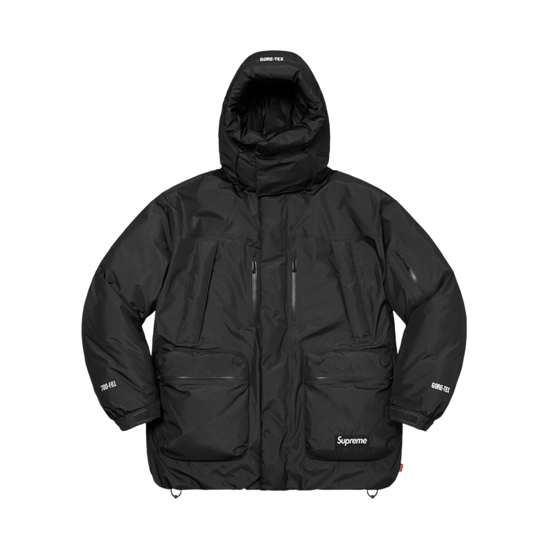 - Supreme Gore-Tex 700-Fill Down Parka Black - 22FW