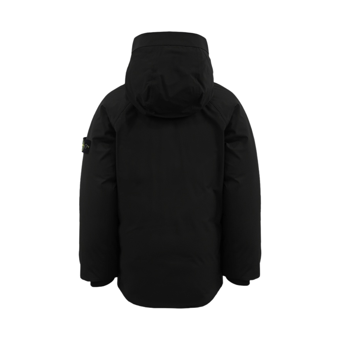 (키즈) 스톤 아일랜드 40434 소프트 쉘-R E.DYE 테크놀로지 후드 다운 자켓 블랙 - 23FW((Kids) Stone Island 40434 Soft Shell-R E.Dye Technology Hooded Down Jacket Black - 23FW) - 2