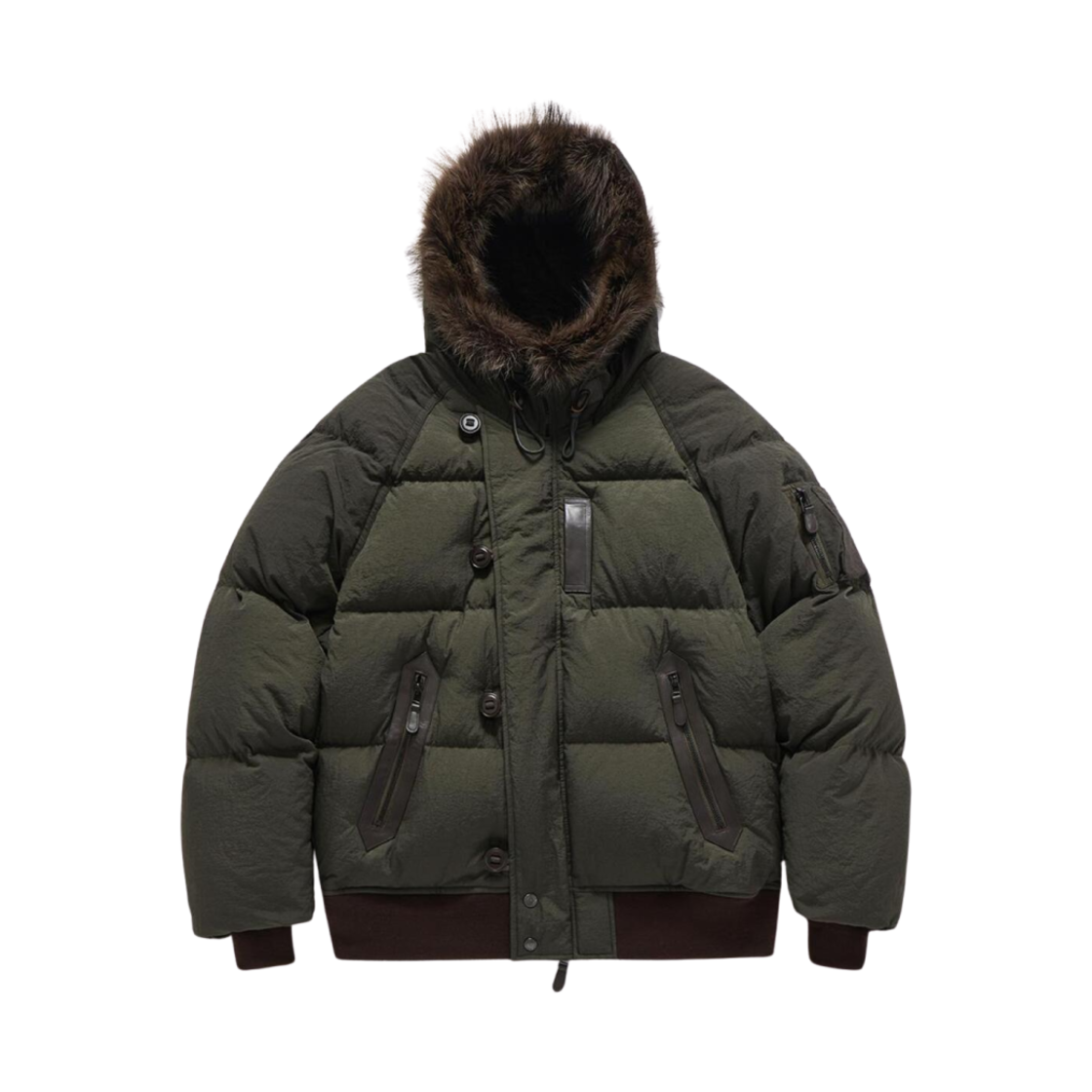 이스트로그 모디파이드 N2B 다운 파카 차콜(Eastlogue Modified N2B Down Parka Charcoal)