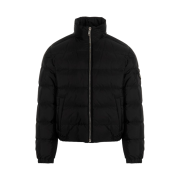 Prada Re-Nylon Short Puffer Jacket Black