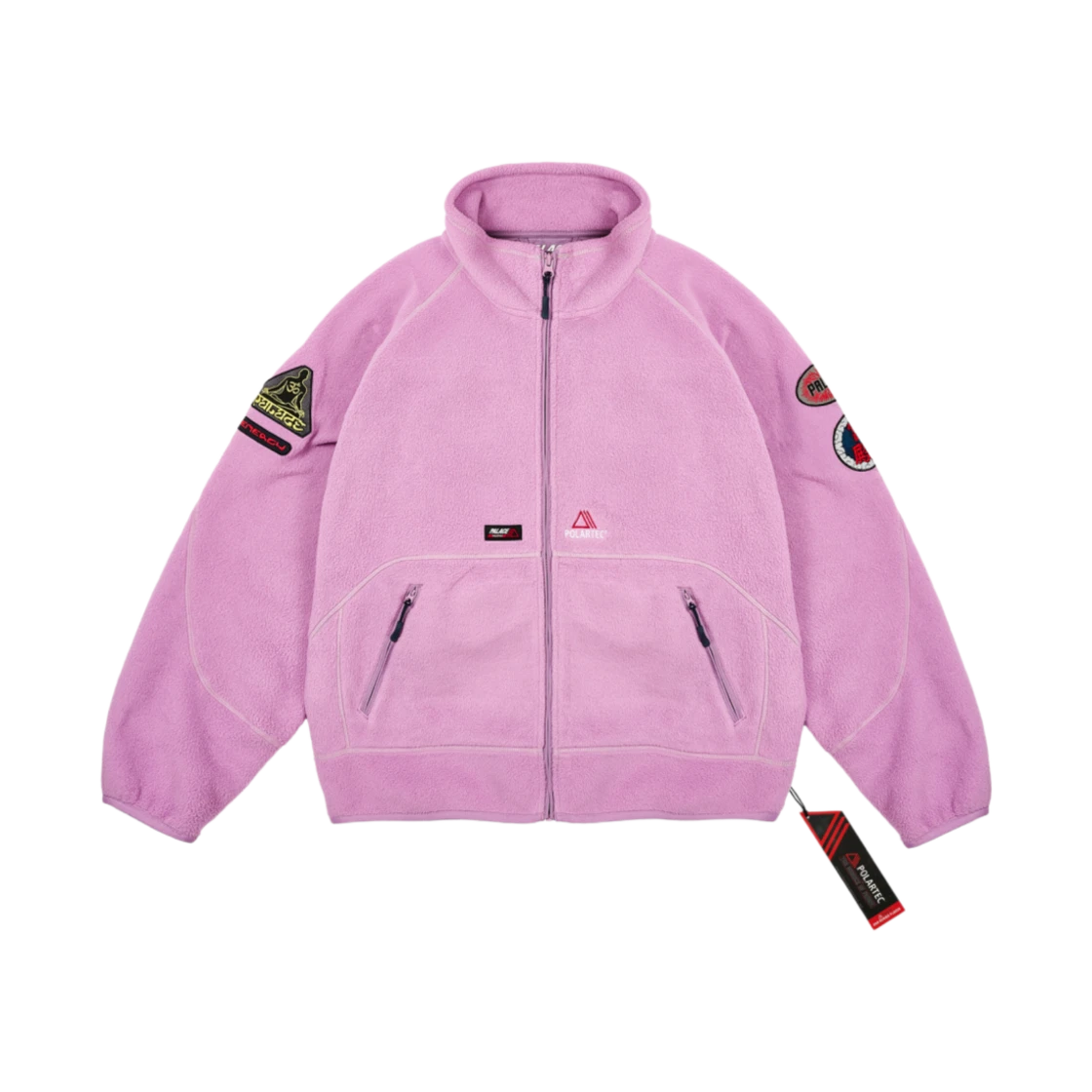 Palace Palace Polartec Full Zip Funnel Lilac - 25SS · L