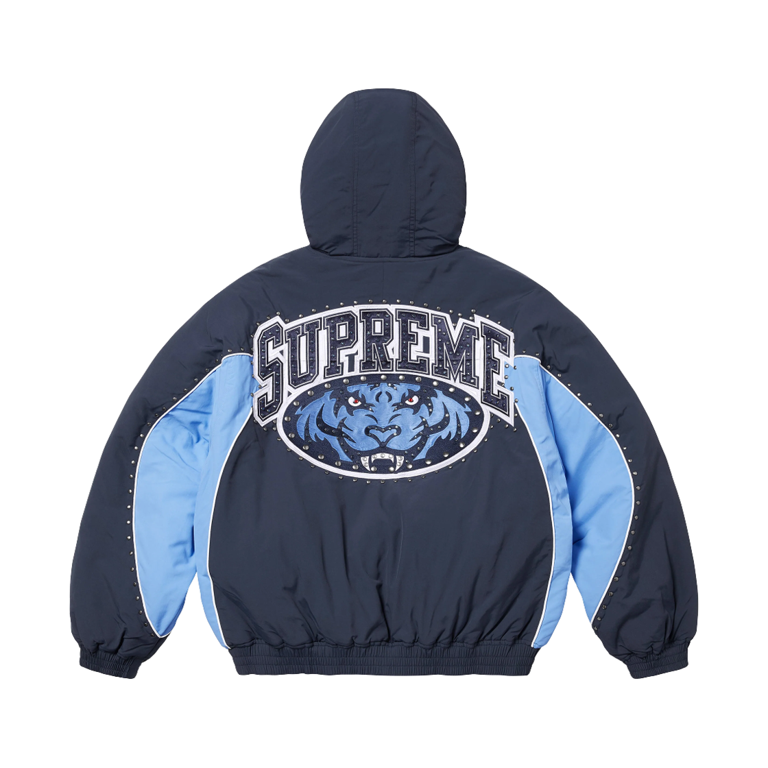 슈프림 스터디드 스타디움 자켓 네이비 - 25SS