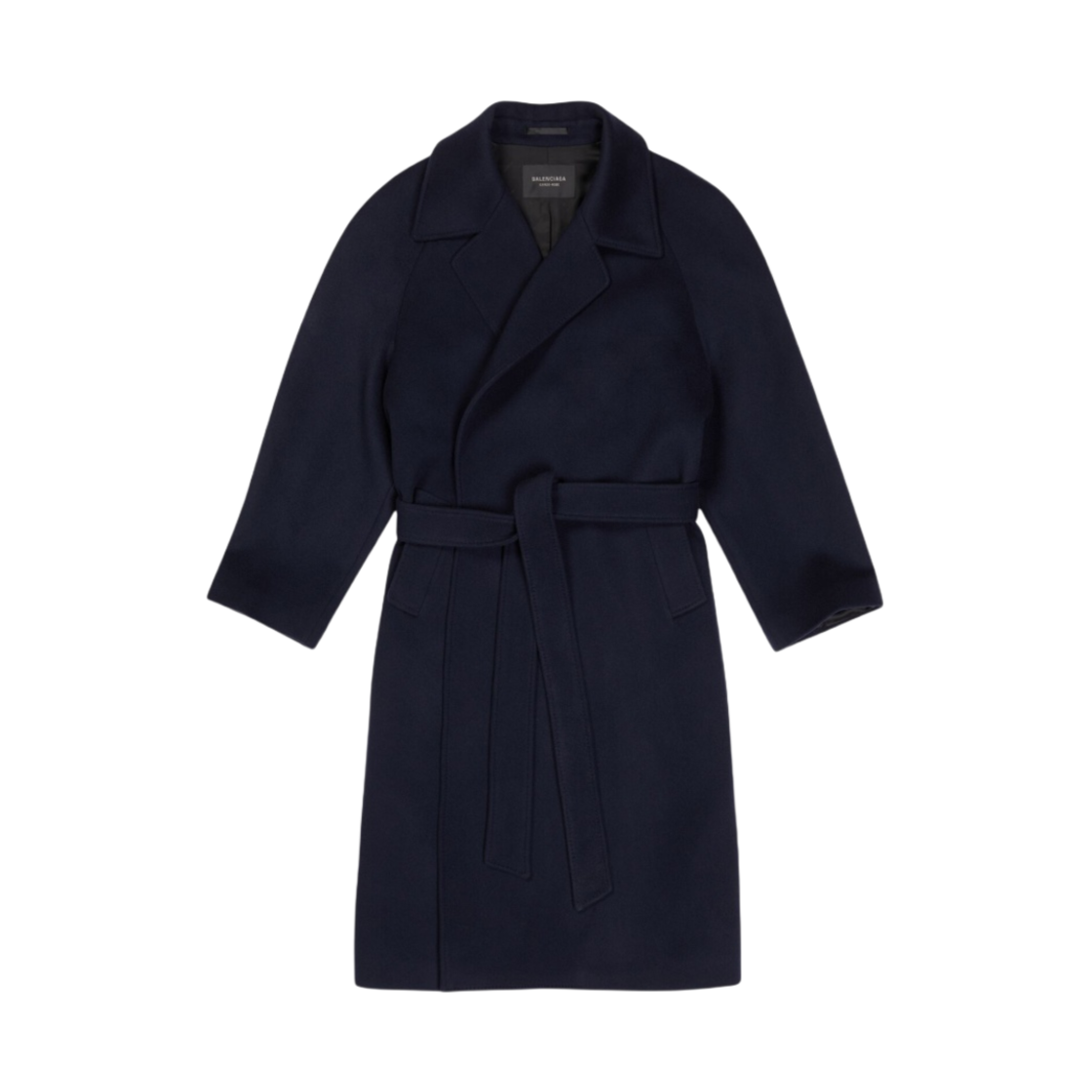 발렌시아가 래글런 코트 네이비 블루(Balenciaga Raglan Coat Navy Blue) - 1