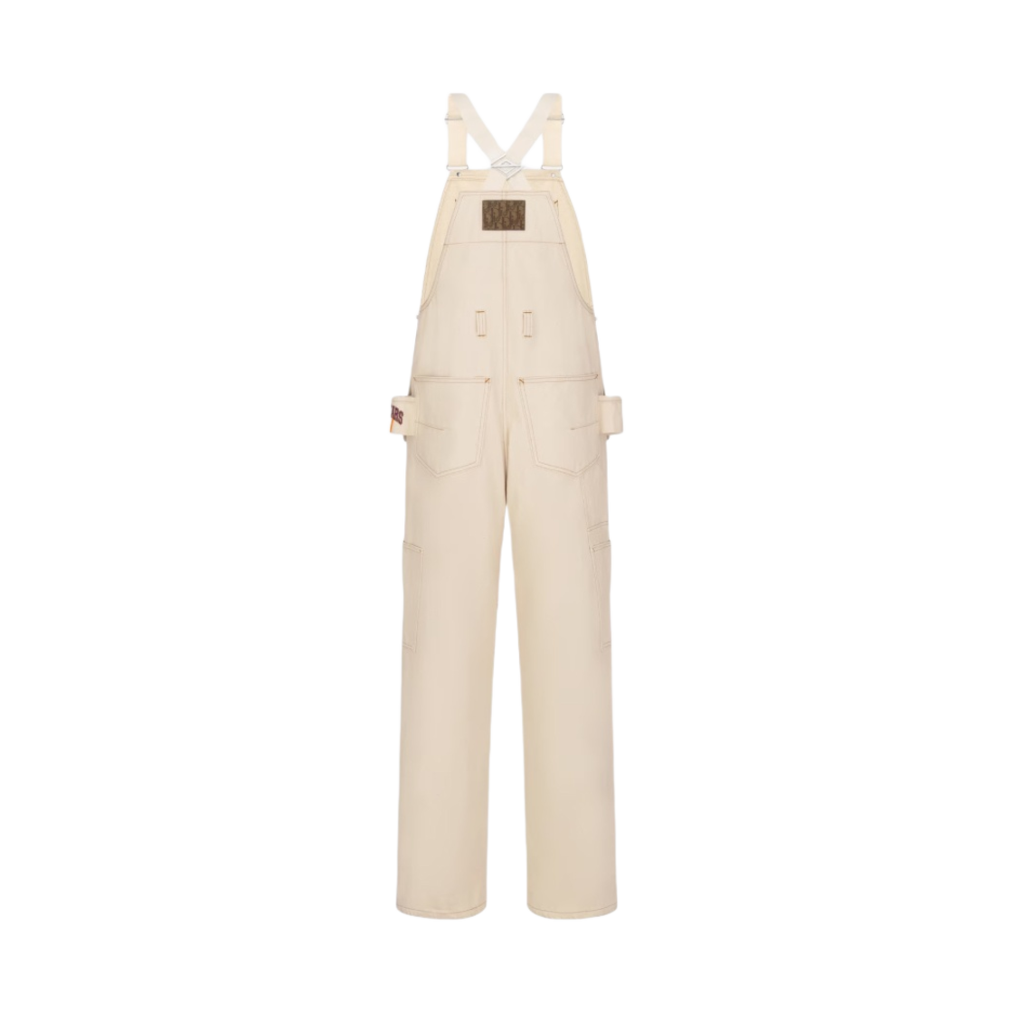 디올 x 데님 티어스 디올 티어스 카펜터 점프수트 화이트 코튼 데님(Dior x Denim Tears Dior Tears Carpenter Jumpsuit White Cotton Denim) - 2