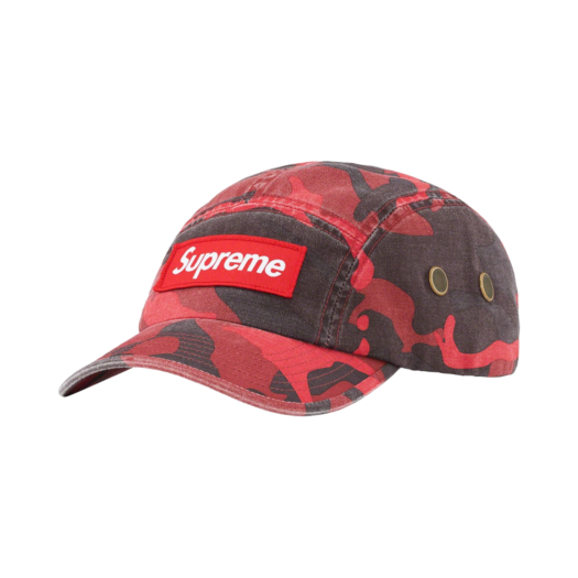 Supreme Military Camp Cap Red Camo - 23SS