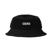 CDG Garment Dyed Hat Black