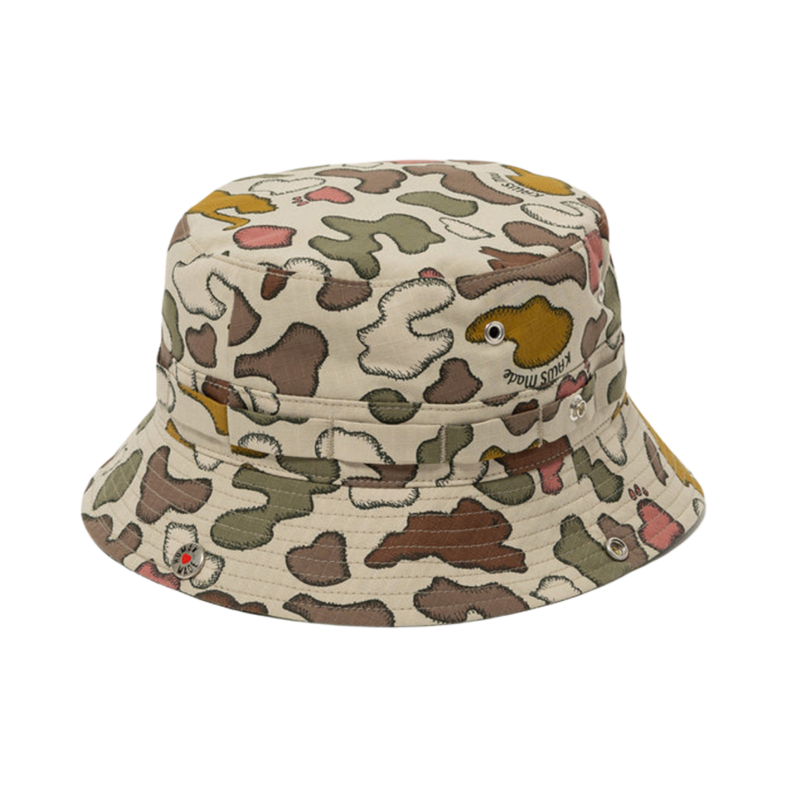 휴먼 메이드 x 카우스 카모 버킷햇 브라운(Human Made x Kaws Camo Bucket Hat Brown) - 2