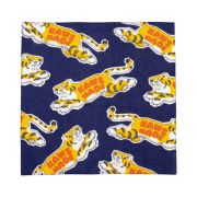 Human Made x Kaws Animal Patterned Bandana Navy