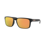 Oakley Holbrook Matte Black Frame Prizm Rose Gold Lenses Low Bridge Fit