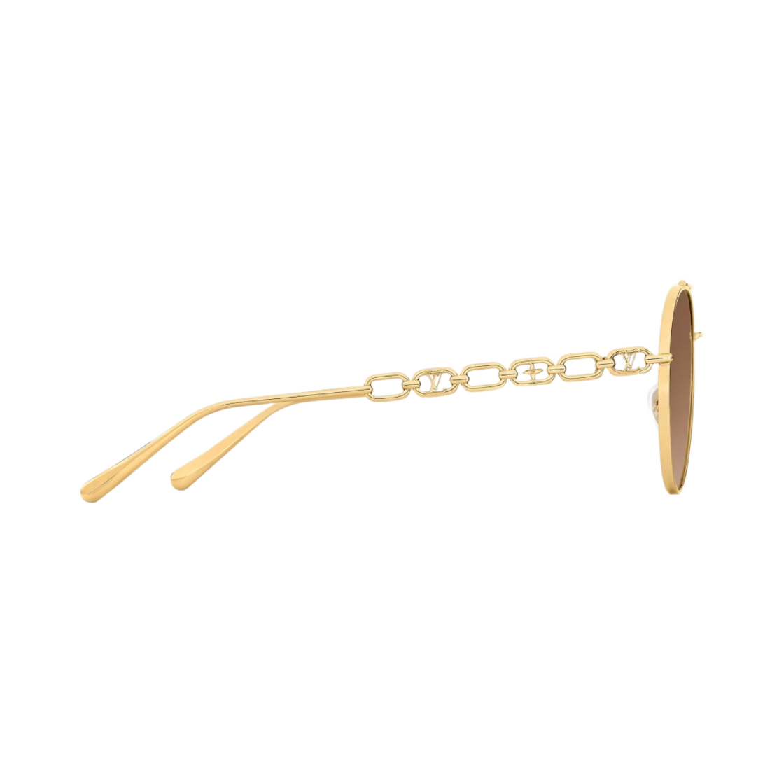 루이비통 마이 LV 체인 파일럿 선글라스 그라디언트 브라운(Louis Vuitton My LV Chain Pilot Sunglasses Gradient Brown) - 3