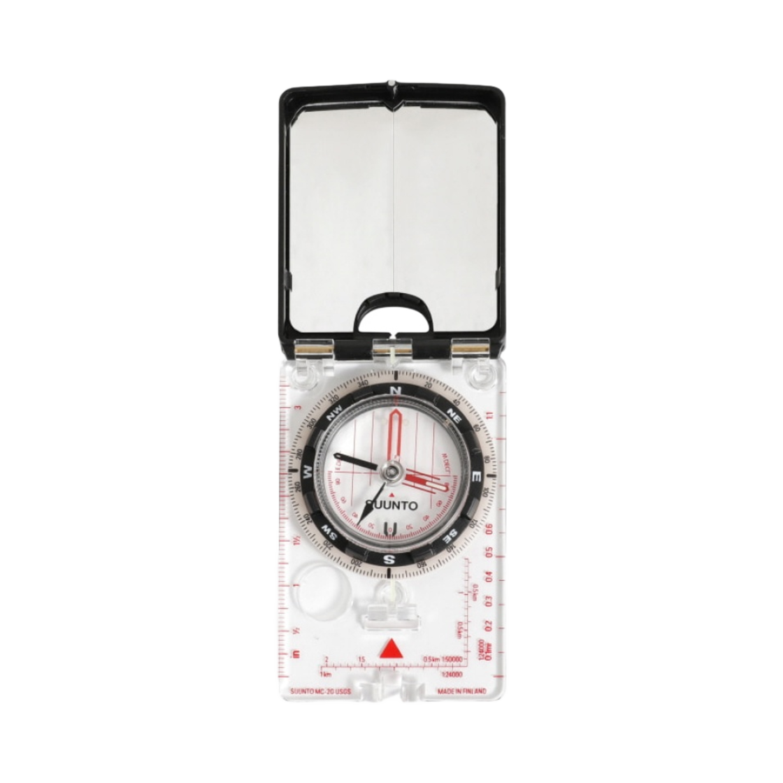 순토 MC-2 G USGS 미러 컴퍼스 화이트(Suunto MC-2 G USGS Mirror Compass White)