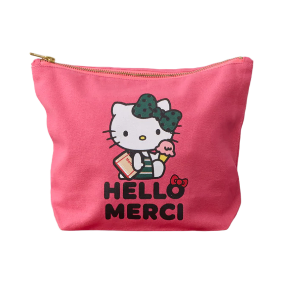 메르시 x 헬로 키티 파우치 핑크(Merci x Hello Kitty Pouch Pink)