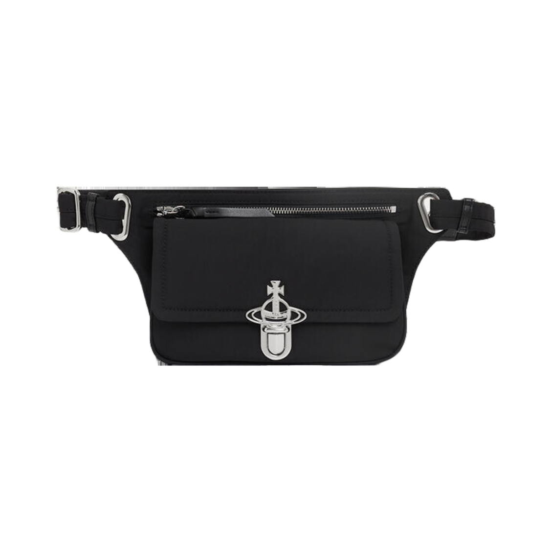 비비안 웨스트우드 보 범백 블랙(Vivienne Westwood Beau Bum Bag Black) - 1